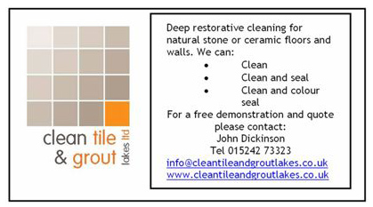 Clean tile & grout