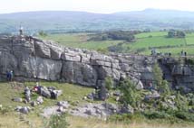 Climbers on the Rakes